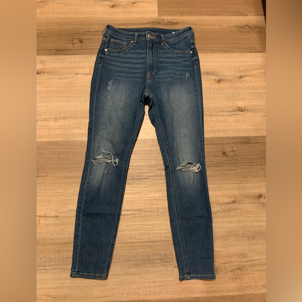 H&M jegging. Curvy leggings. Ultra high waist. Ankle length.